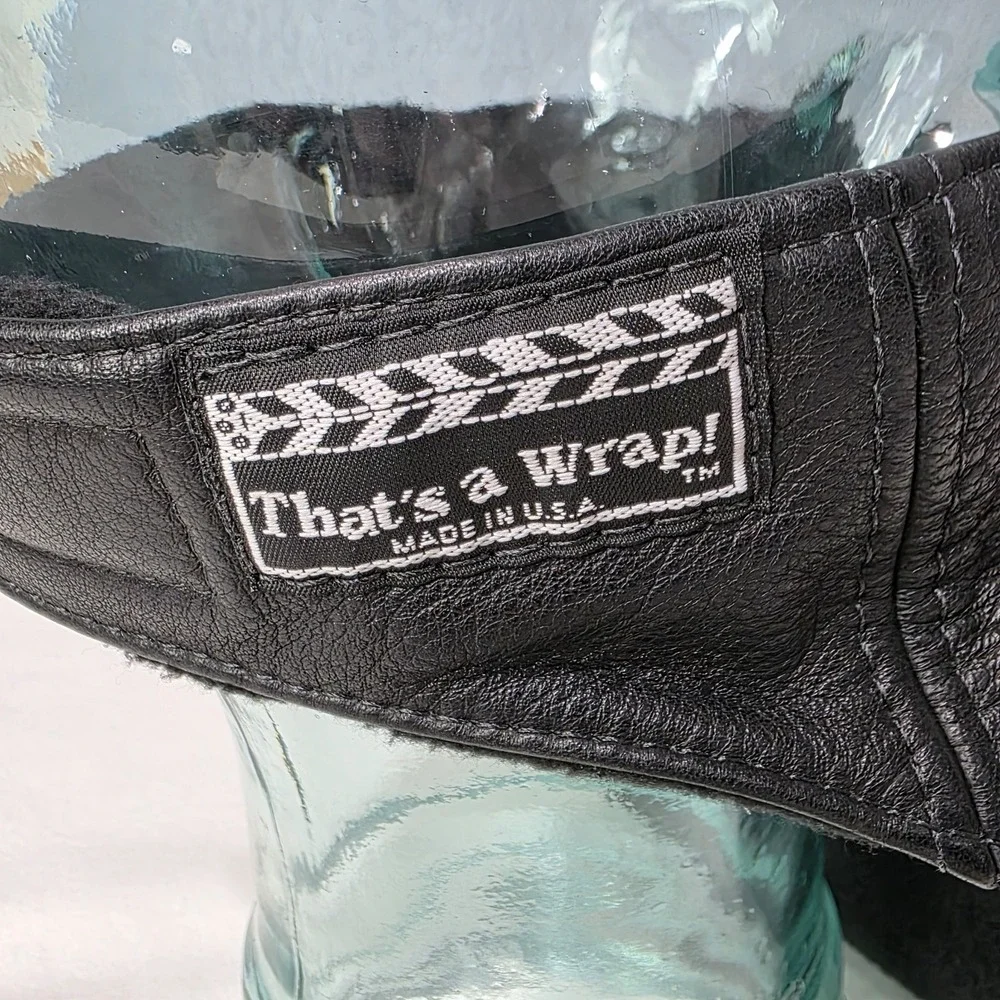 Leather/fleece face wrap - thats a wrap!